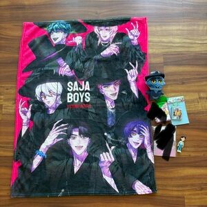 Saja Boys/Kpop demon Hunter small blanket bundle